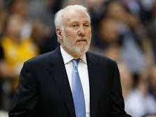 Gregg Charles Popovich (born January 28, 1949) is an American professional basketball coach. He is the head coach and President of the San Antonio Spurs of the National Basketball Association (NBA). Taking over as coach of the Spurs in 1996, Popovich is the longest tenured active coach in both the NBA and all major sports leagues in the United States. He is often called 